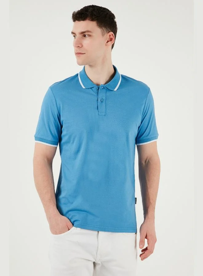 Buratti  Buratti Cotton Regular Fit Polo Neck T Shirt Men's Polo Neck T Shirt 5902063 for Men | Best Price UAE