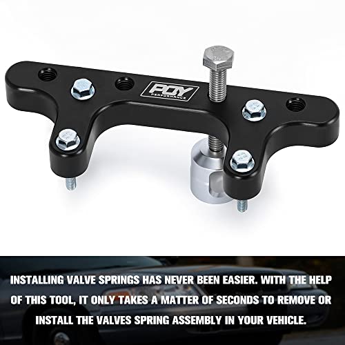 PQY Engine Valve Spring Compressor Tool Compatible with Ford Mustang GT F150 4.6L 5.4L 2V Romeo Windsor Lincoln Mercury Black - Image 3