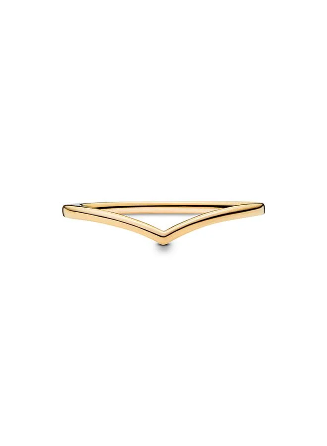 باندورا Polished Wishbone Ring
