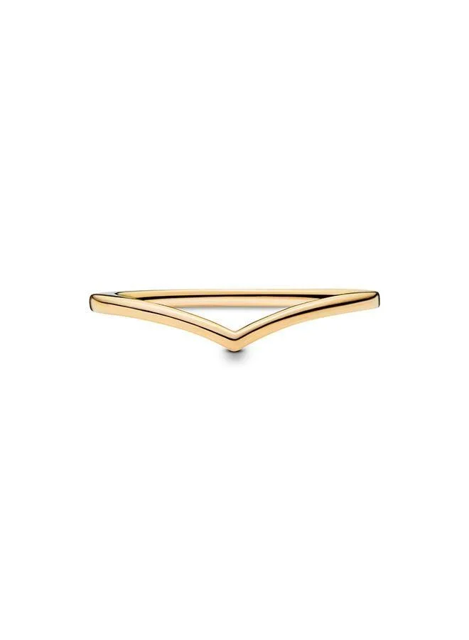 Polished Wishbone Ring