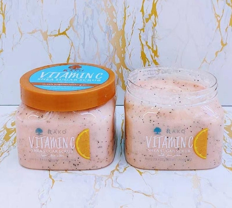 Vitamian C Shea Sugar Scrub 550G