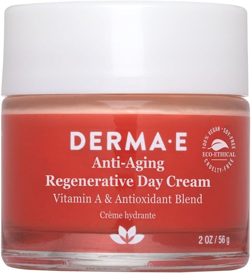 derma-e Derma E Anti-Aging Regenerative Day Cream with Vitamin A & Antioxidant Blend - 2 Oz - Image 1