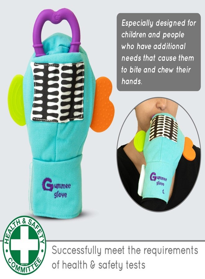 Gummee Sensory Chew Glove for Toddlers – Anti Bite Teething Mitten with Detachable Teether, Autism & ADHD Sensory Toy, Chewing Aid (1–4 Years, BPA Free - Image 2