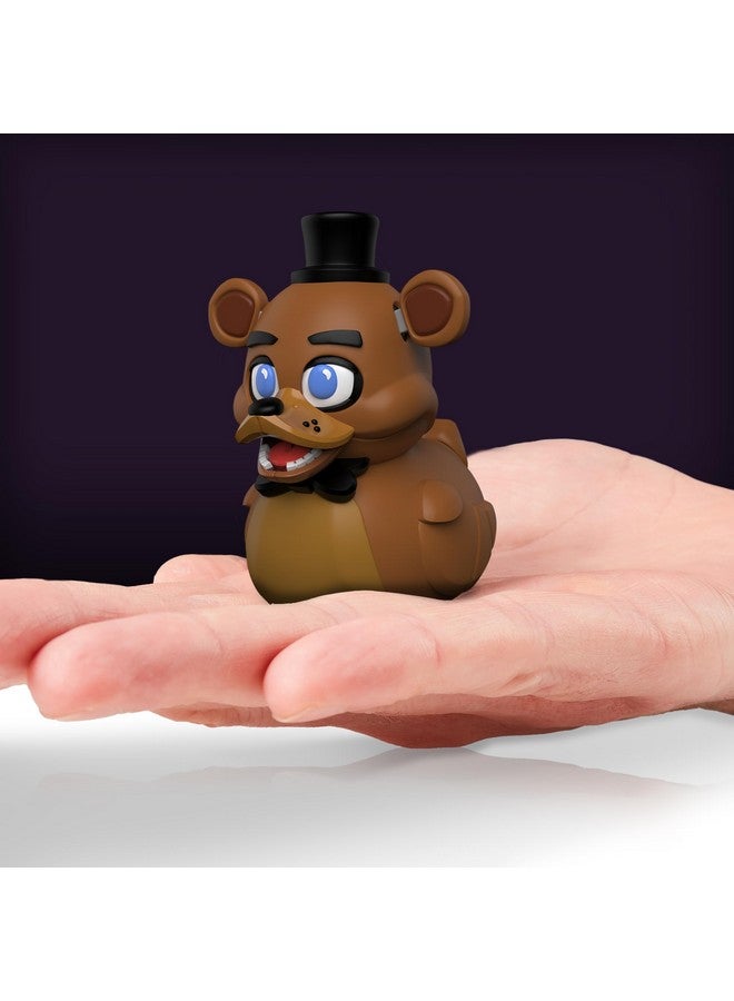 TUBBZ Mini: Five Nights at Freddy's - Freddy Fazbear Cosplaying Rubber Duck Vinyl Figure - Image 2