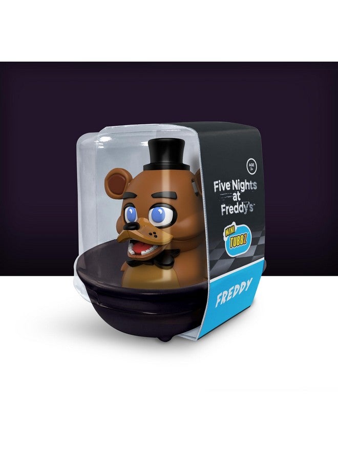 TUBBZ Mini: Five Nights at Freddy's - Freddy Fazbear Cosplaying Rubber Duck Vinyl Figure - Image 5
