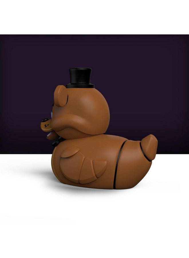 TUBBZ Mini: Five Nights at Freddy's - Freddy Fazbear Cosplaying Rubber Duck Vinyl Figure - Image 3
