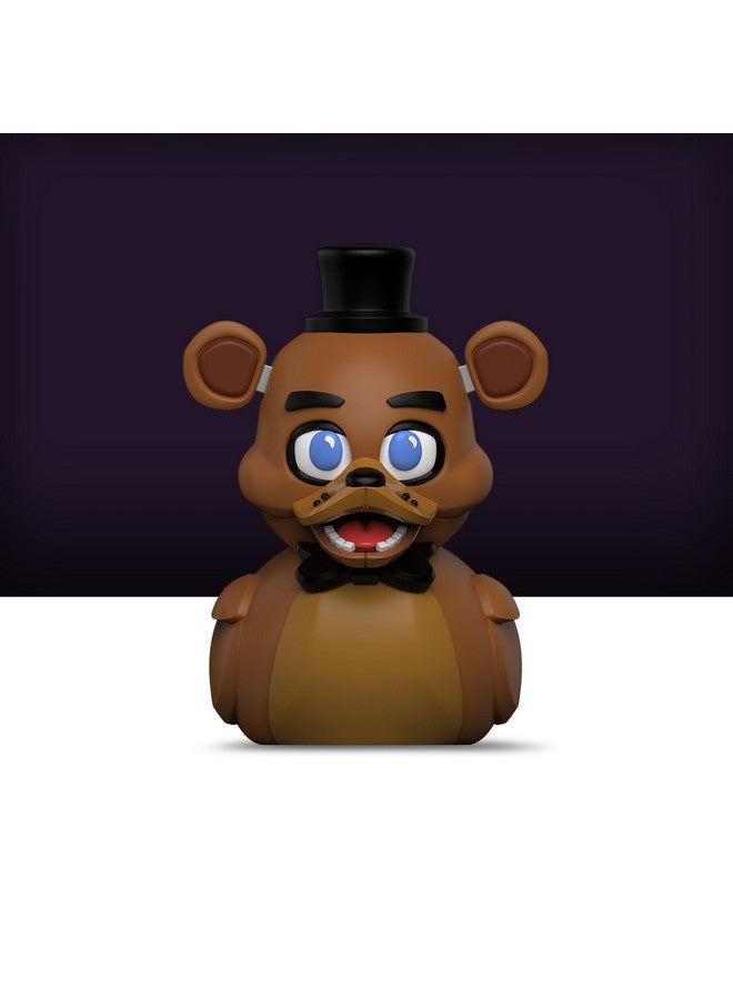 TUBBZ Mini: Five Nights at Freddy's - Freddy Fazbear Cosplaying Rubber Duck Vinyl Figure - Image 4