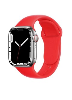 Apple Watch Band 45mm Soft Silicone Sport Band Replacement Wrist Strap Compatible for iWatch Apple Watch Series 7 (45mm)