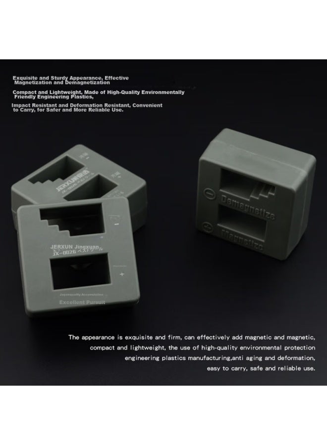 Jerxun Quick Magnetizer, Demagnetizer, Magnetizer, Screwdriver, Magnetizing Tool, Magnetic Charger, Screwdriver Bit, Magnetizer And Demagnetizer - Image 3