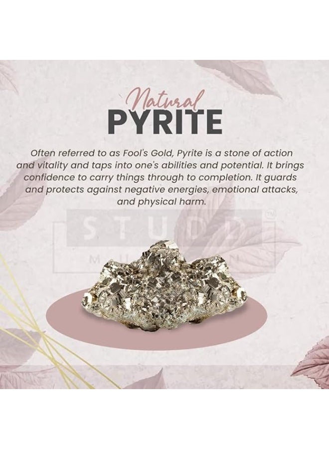 Studd Muffyn | Aesthetic Pyrite Locket | Raw Pyrite |Brass - Image 3