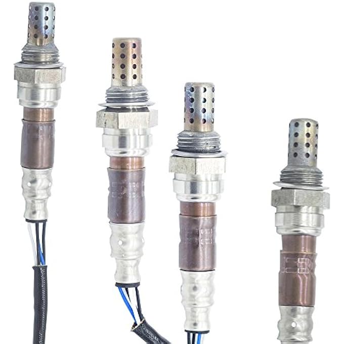 higherbro 4 قطع مستشعر أكسجين O2 1 2 لسيارة لكزس Gs300 موديل 2001-2005 30 لترًا في الاتجاه العلوي والسفلي - Image 3