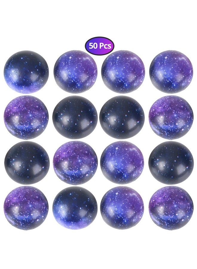 Bedwina Galaxy Stress Balls For Kids Pack Of 50 Bulk Squeeze Anxiety Fidget Sensory Balls For Children With Outer Space Theme Great Toys For Party Favors And Birthday Party Supplies - Image 4