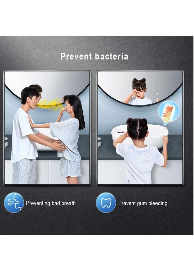 ELTRAZONE UV Toothbrush Sanitizer, Bathroom Toothbrush Holder Wall Mounted Ultraviolet Light Sterilizer,Toothbrush Organizer for Home, Bathroom, Shower (White)  - Image 4