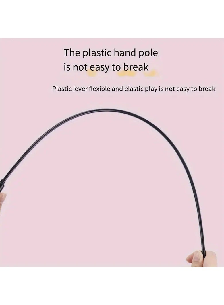 Goolsky 1pc Whimsical Interactive Cat Toy - Ribbon Teaser Stick for Endless Entertainment, Stimulation, and Exercise - Perfect for Feline Friends' Playtime and Bonding - Image 2