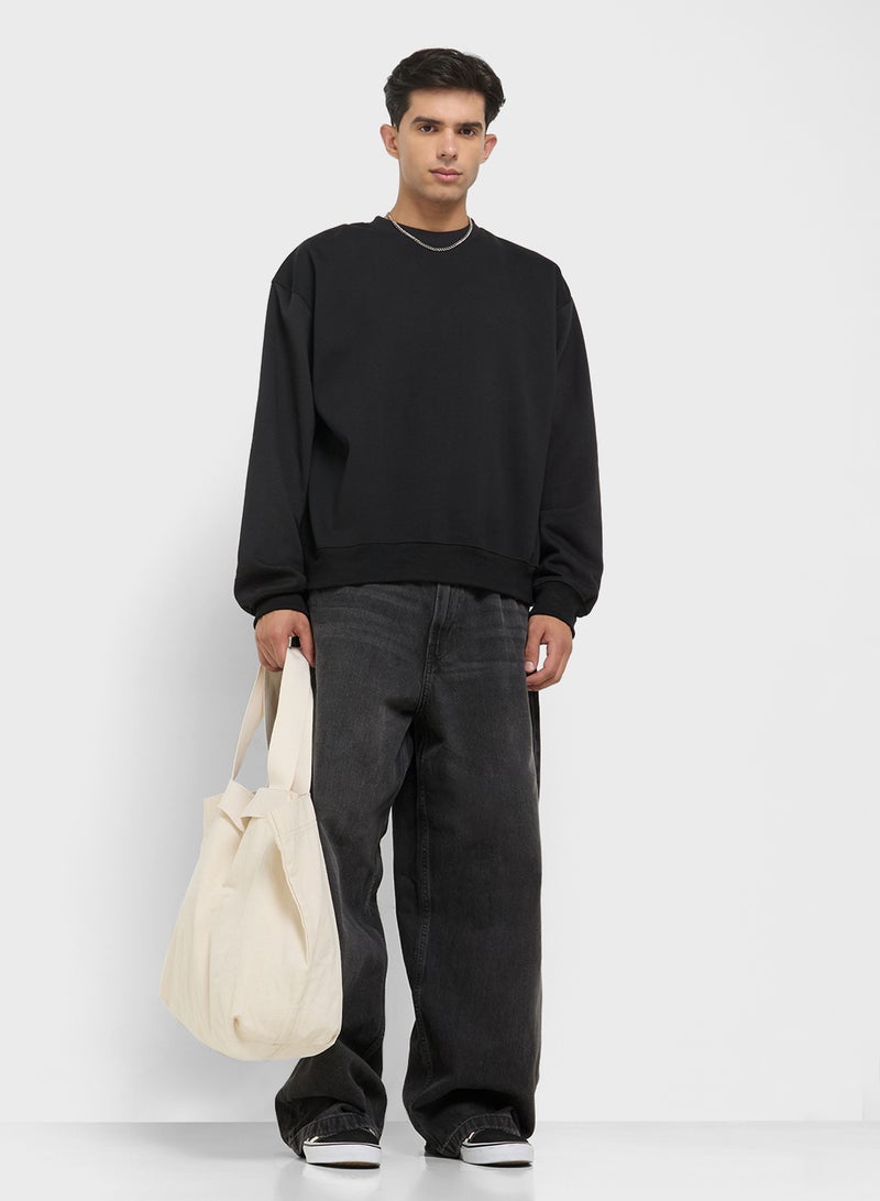 Seventy Five Oversized Graphic Sweatshirt  - Image 4