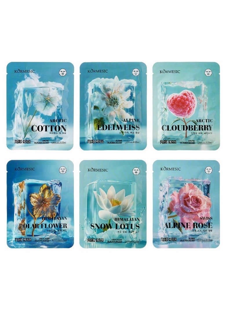 Kormesic Arctic Cotton Grass Soothing Mask 25ml-5 packs - Image 5