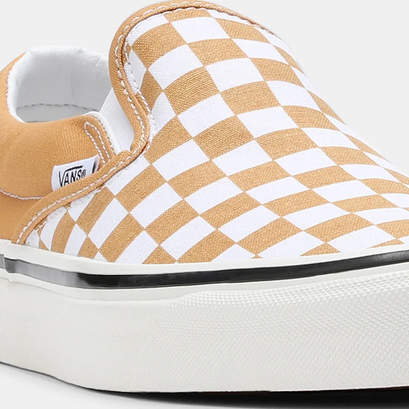 Vans Golden Tan / White / Ivory Classic Unisex Slip-On Shoes  | Best Price UAE