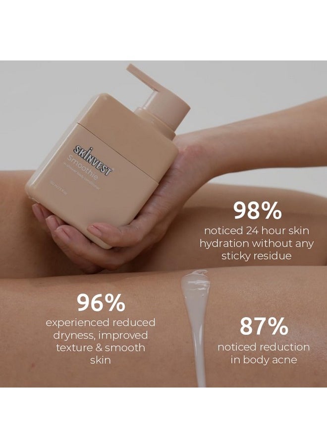 Skinvest Smoothie In-Shower Body Conditioner - For 24Hrs Non-Sticky Hydration - 150Ml | Shea Butter, Salicylic Acid | Improves Skin Texture, Dryness & Flakiness, For All Skin Types | For Men & Women  - Image 5
