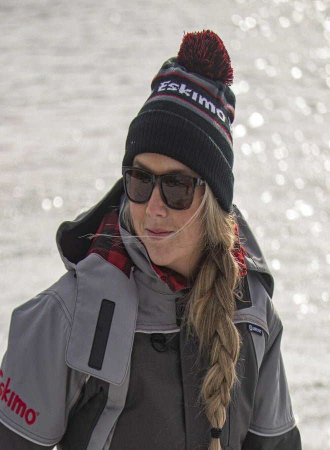 Eskimo Unisex Black Ice POM Hat, Black Ice, One Size - Image 3