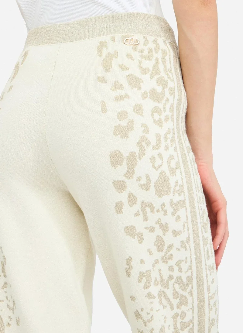 Liu Jo Animal-print trousers