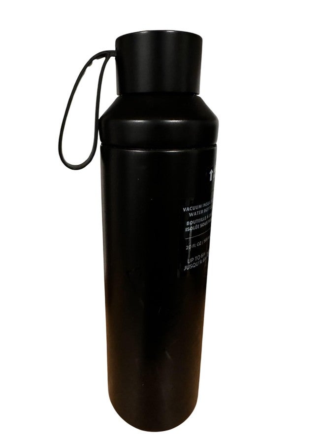 ستاربكس زجاجة مياه ستاربكس لاس فيغاس السوداء المصنوعة من الفولاذ المقاوم للصدأ والمعزولة بتفريغ الهواء، إصدار 2023 - Image 1