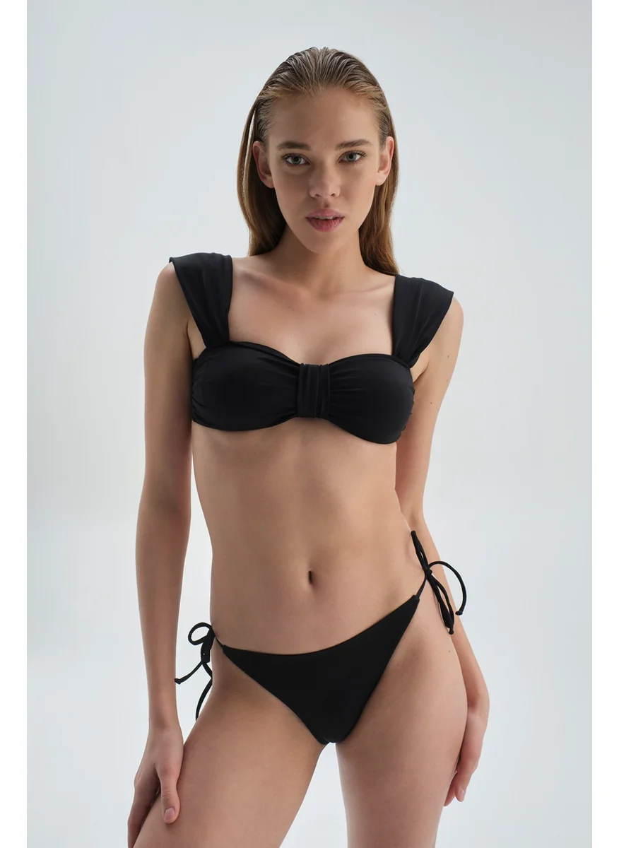 dagi Black Bralette Bikini Top