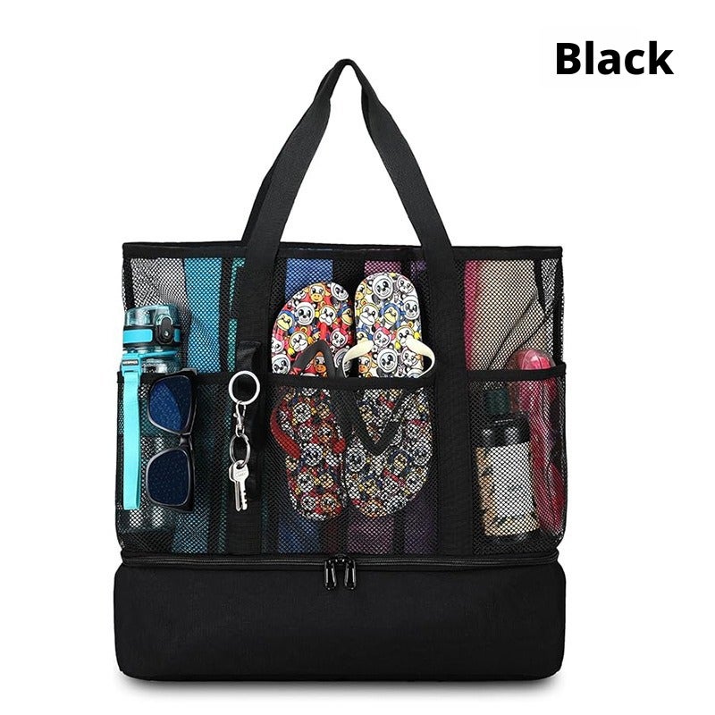 Double-layer Insulated Beach Bag - Image 1