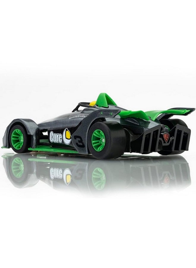 AFX 22064 Mega-G+ Formula N #3 Silver/Green HO Slot Car - Image 4