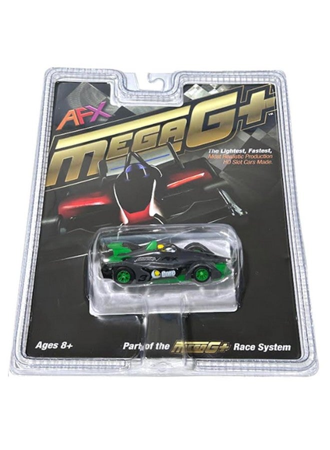 AFX 22064 Mega-G+ Formula N #3 Silver/Green HO Slot Car - Image 3