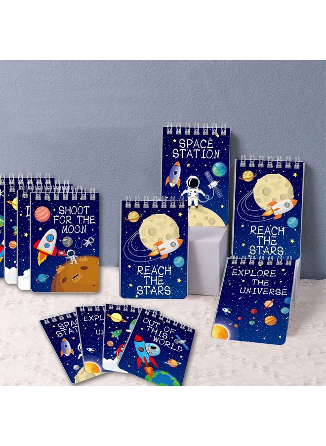 Outer Space Mini Notebook 16 Pack Space Party Favor Galaxy Goodie Bags Solar System Astronaut Science Rocket Planet Small Spiral Pocket Notepads For Space Theme Birthday Party Supplies - pzsku/Z7FBE0A9B3391EBA7FA67Z/45/_/1732777902/065bb234-8406-4052-a857-d2b232a0d7d1