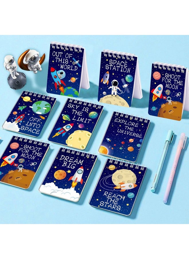 Outer Space Mini Notebook 16 Pack Space Party Favor Galaxy Goodie Bags Solar System Astronaut Science Rocket Planet Small Spiral Pocket Notepads For Space Theme Birthday Party Supplies - pzsku/Z7FBE0A9B3391EBA7FA67Z/45/_/1732777914/24b1bcfe-5d9c-47a0-9dbf-5abde7e9cc36