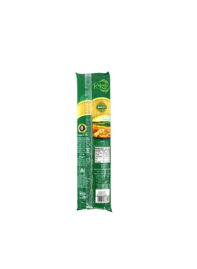 Rafaella Spaghetti Pasta 400g | Premium Quality | Long Pasta Made from 100% Durum Wheat Semolina | Cooks in just 8 minutes! - Image 2