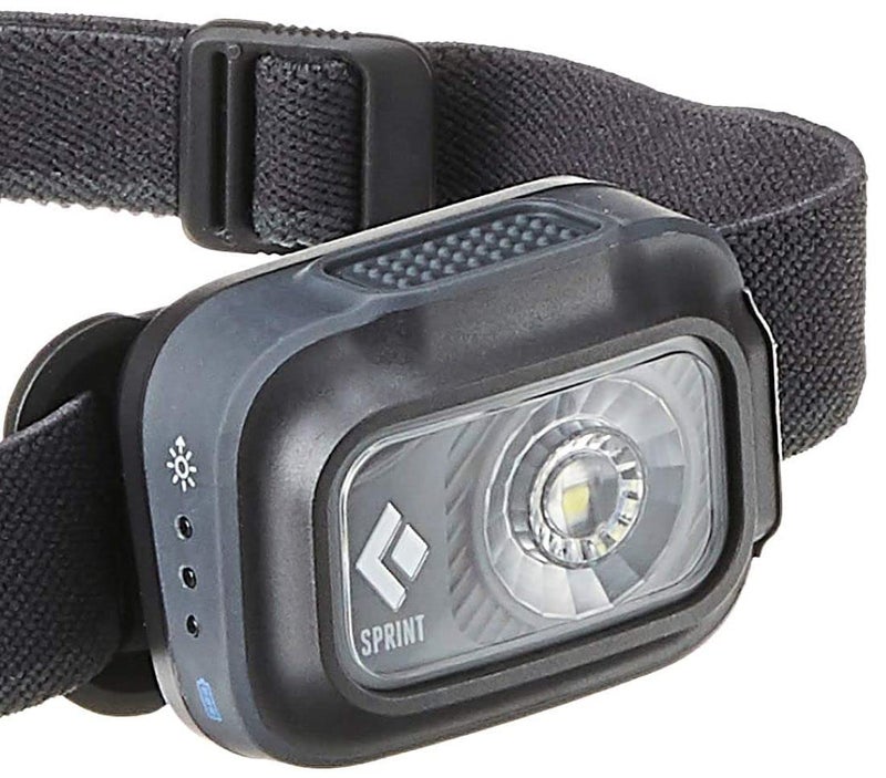 Black Diamond BLACK DIAMOND Sprint 225 Lumen Rechargeable LED Headlamp for Running, Camping, Hiking, Compact and Lighweight, Graphite  - Image 4