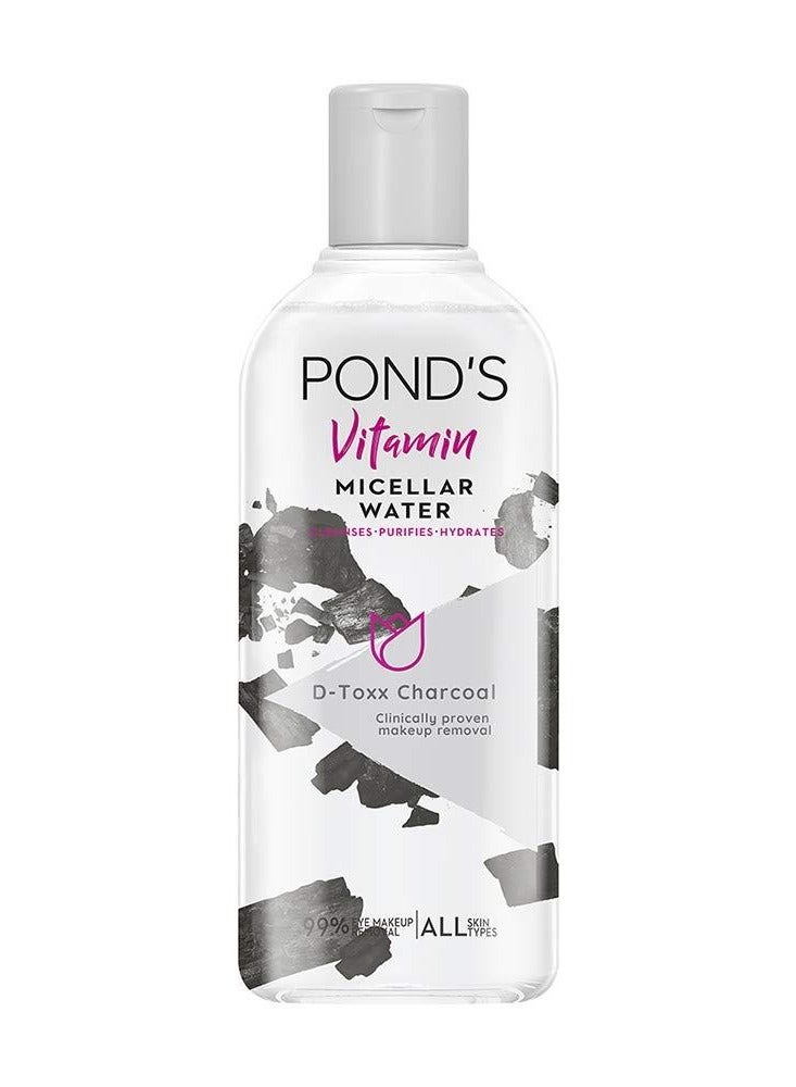 بوندز ماء ميسيلار فيتامين لإزالة السموم بالفحم - 400 مل - Image 1