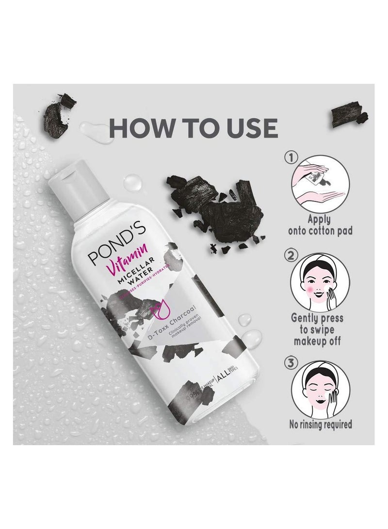 بوندز ماء ميسيلار فيتامين لإزالة السموم بالفحم - 400 مل - Image 3