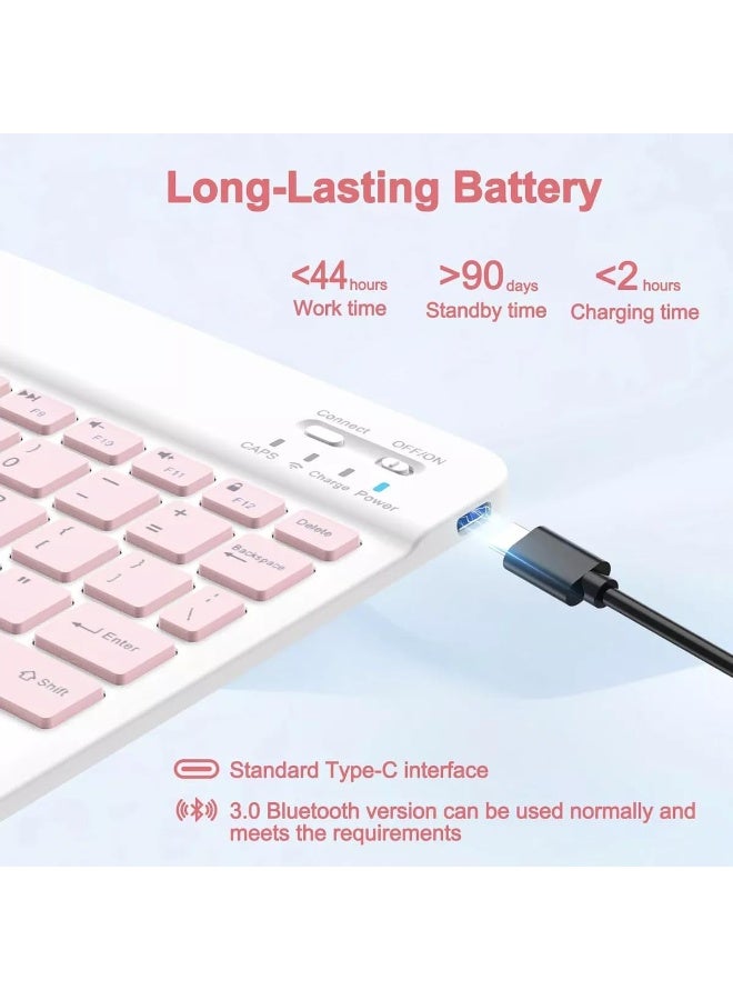 general Backlit Keyboard Case for iPad 11th Generation (A16) 11-inch (2025), Leather Case with Pencil Holder, Detachable Wireless Bluetooth Touchpad Trackpad Keyboard - Image 3