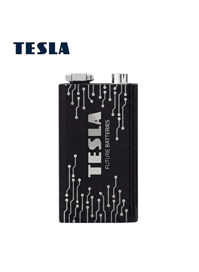 TESLA BATTERIES  9V BLACK+ ALKALINE  6LR61 9V 1 pcs - Image 2