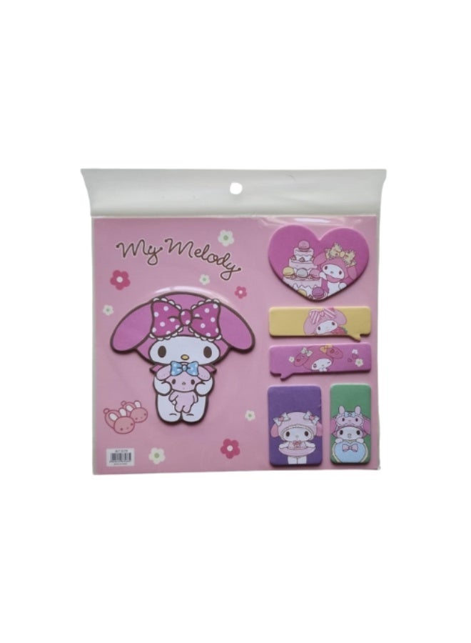 Moon Berry Cute Cartoon Sticky Notes Set Assorted Shapes and Designs Memo Notes for School Office and Home - Image 3