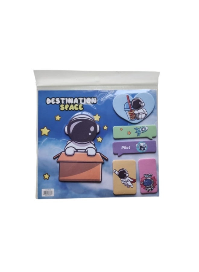 Moon Berry Cute Cartoon Sticky Notes Set Assorted Shapes and Designs Memo Notes for School Office and Home - Image 4