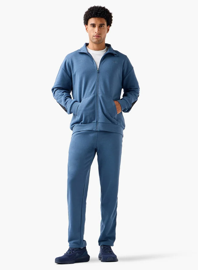 كابا سويت شيرت رجالي بياقة عالية بقصة عادية من كابا