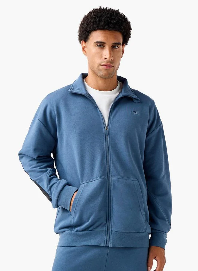 Kappa Men Regular Fit High Neck Sweatshirt