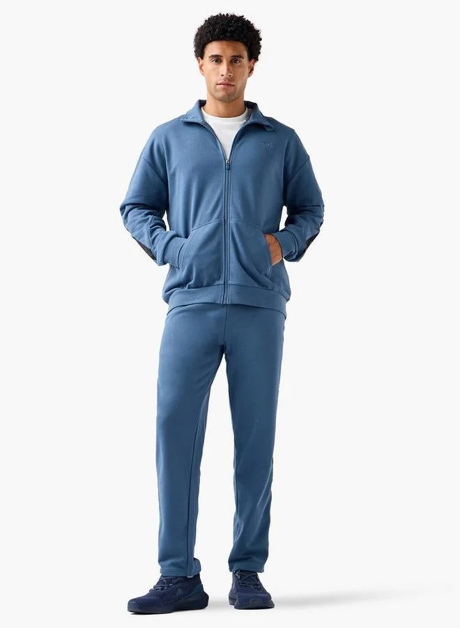 كابا سويت شيرت رجالي بياقة عالية بقصة عادية من كابا