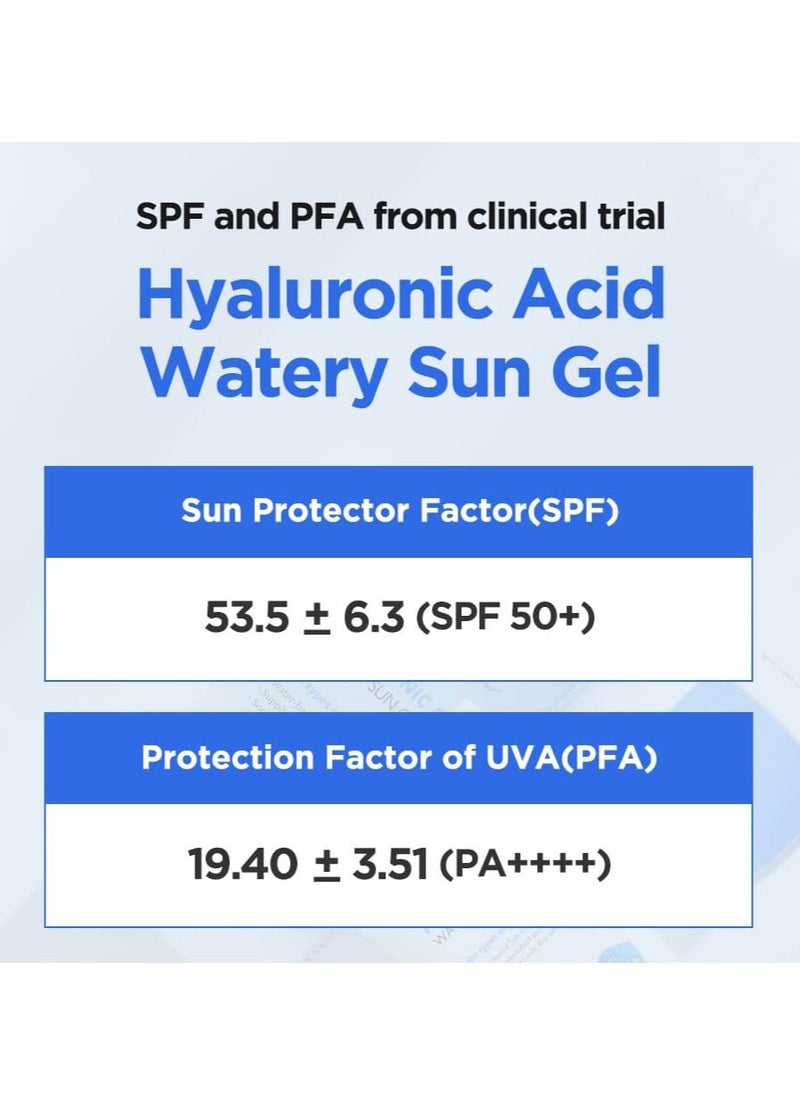 ISNTREE ISNTREE Hyaluronic Acid Watery Sun Gel 50ml  - Image 5