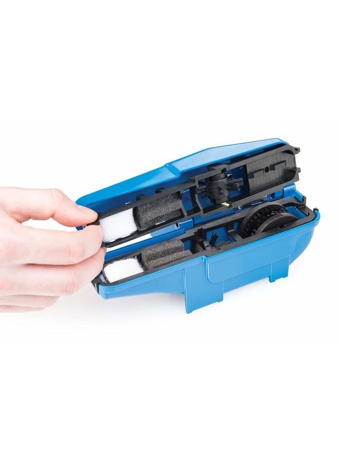 Park Tool CM-25 Professional Chain Scrubber Tool, Blue - Image 3