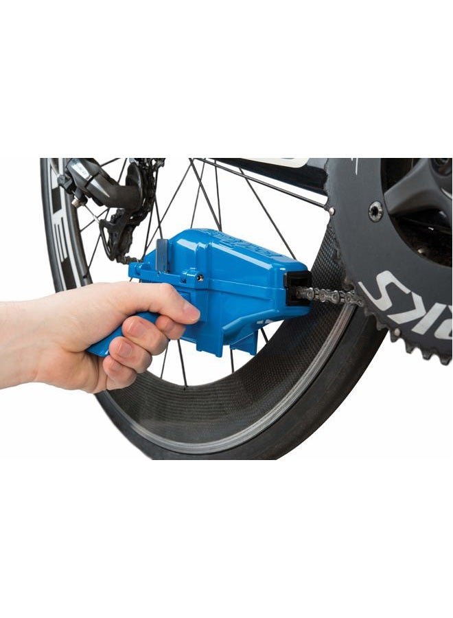 Park Tool CM-25 Professional Chain Scrubber Tool, Blue - Image 4