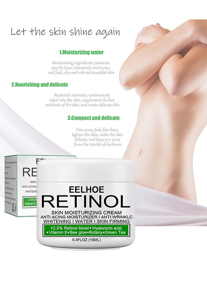 EELHOE Skin Moisturizing Cream, Anti-aging, Moisturizing, Anti-wrinkle, Whitening and Firming Skin 10ml - Image 2