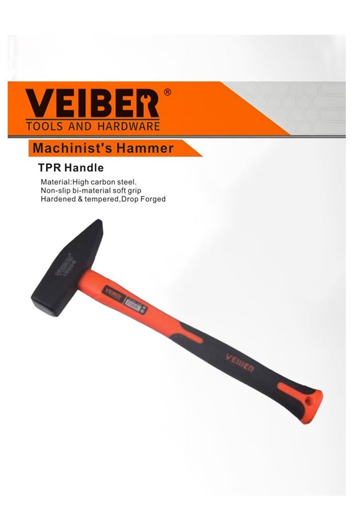 فيبر مطرقة تكسير ويبر 1500 جرام – رأس فولاذي عالي الكربون، مقبض فيبر مانع للانزلاق - Image 1