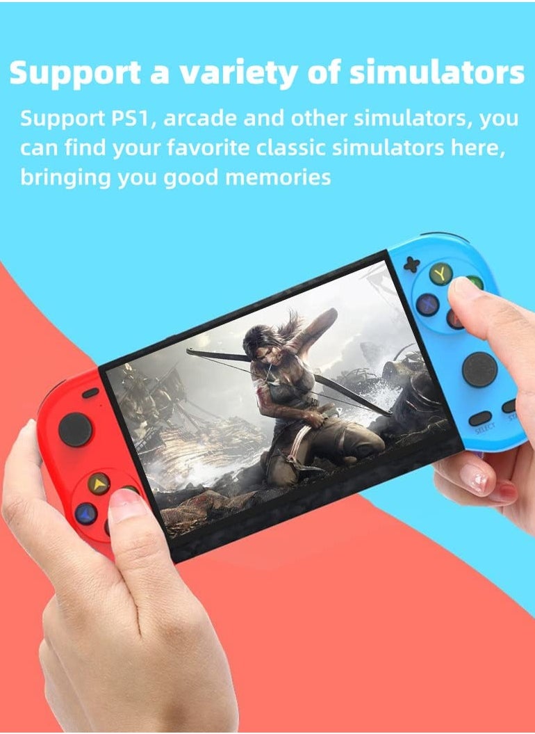 Excefore - 5.1 Inch Handheld Game Console - Portable Emulator - Classic Arcade Retro Gaming Device - Built-in 12000 Games - MP3/MP4 Support - Image 1