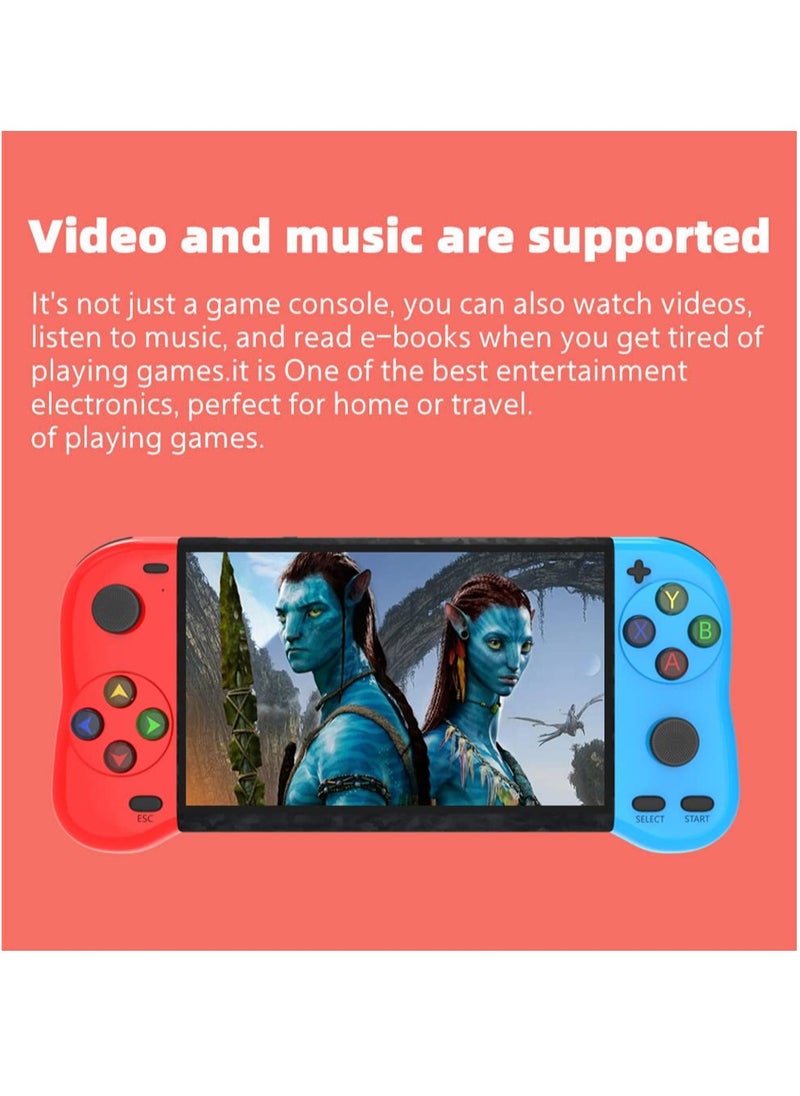 Excefore - 5.1 Inch Handheld Game Console - Portable Emulator - Classic Arcade Retro Gaming Device - Built-in 12000 Games - MP3/MP4 Support - Image 1