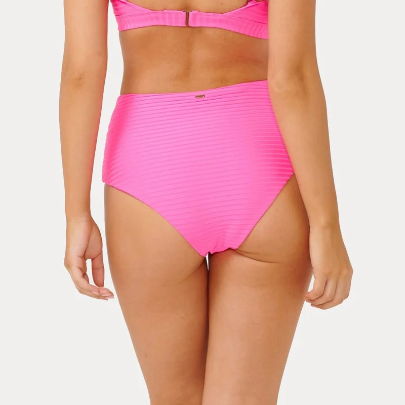 Rip Curl Premium Surf High Waist Good Coverage Bikini Bottoms